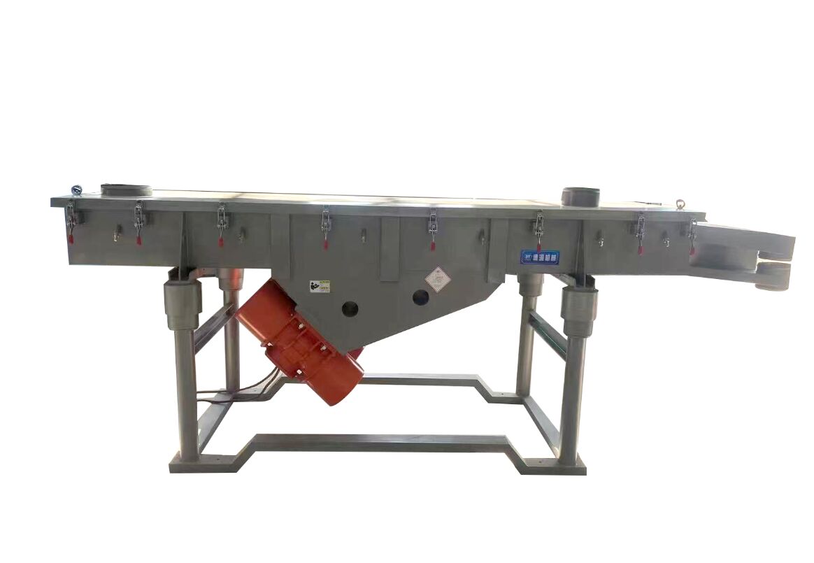 Linear vibrating screen